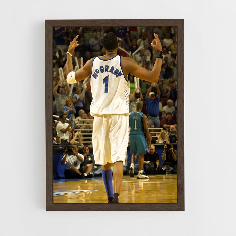 Poster Tracy in Action – affiche Basketball (vue 5)